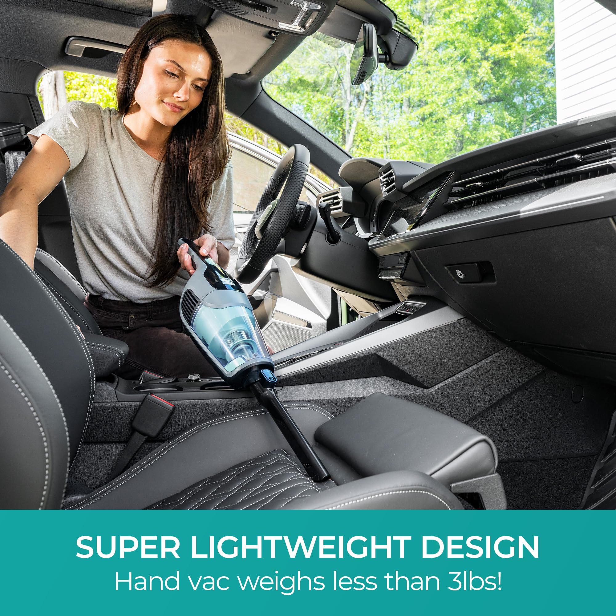 Kenmore 200 Series DS2010 Cordless Stick Vacuum Lightweight Cleaner 2-Speed Power Suction LED Headlight 2-in-1 Handheld for Hardwood Floor, Carpet & Pet Hair - Image 5