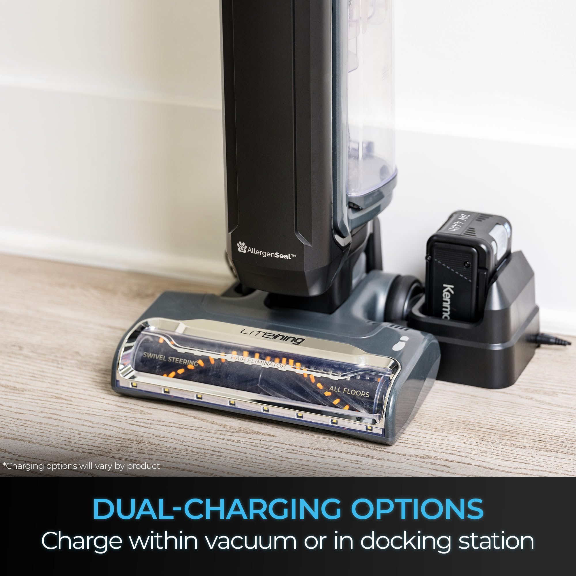 Kenmore KB5001 24V Lithium-Ion Battery Elite Litening Cordless Upright Vacuum (Models: CU7001, CU7005) or SpotLite Go Cordless Portable Carpet Spot Cleaner (Models: KW1090) - Image 4