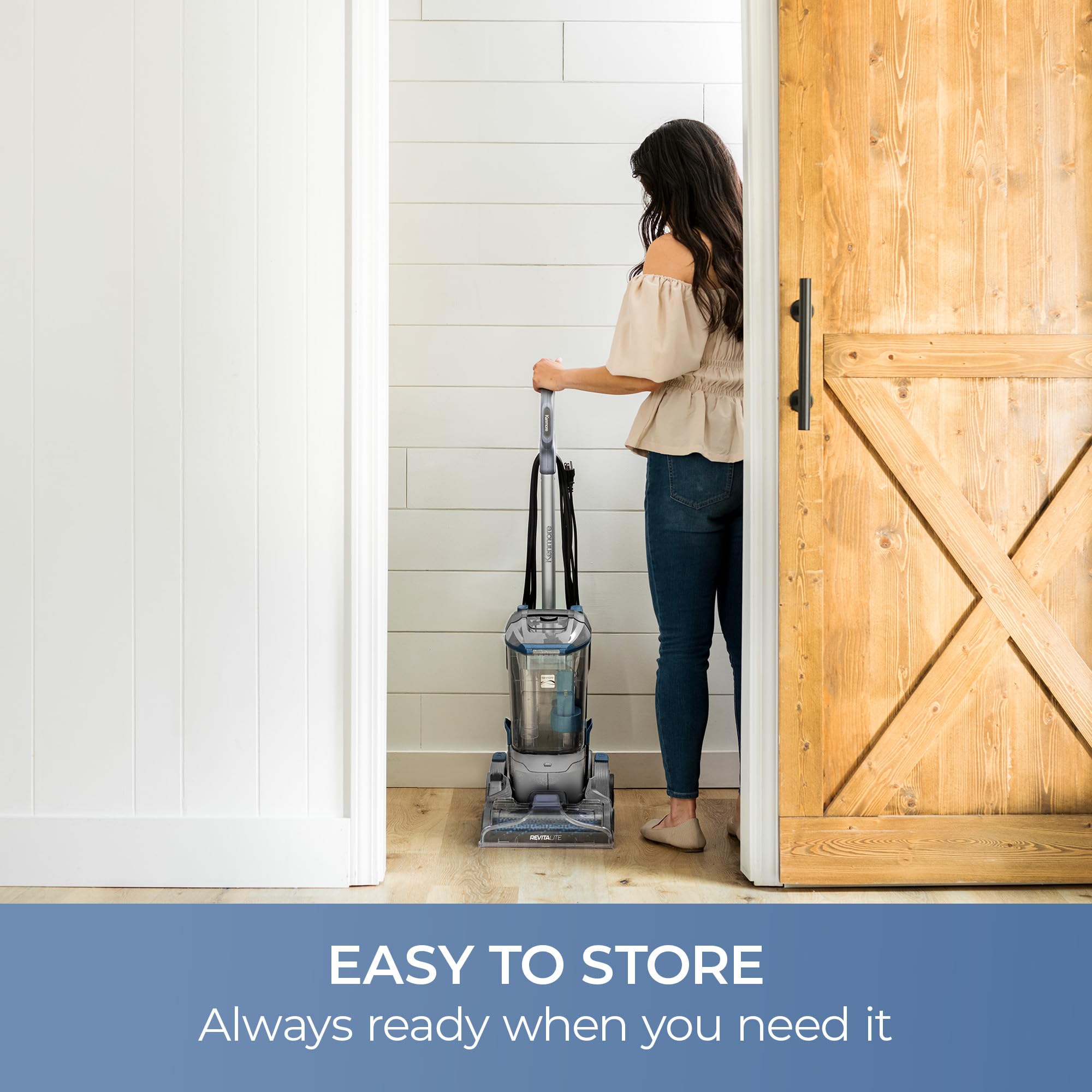 Kenmore KW4010 Pet Portable Carpet Cleaner Machine with High Cleaning Power, 3.2L Clean Tank & 1.4L Dirty Tank, 25ft Cord Length and Two Easy Removable Brushroll for Rug & Upholstery - Image 5