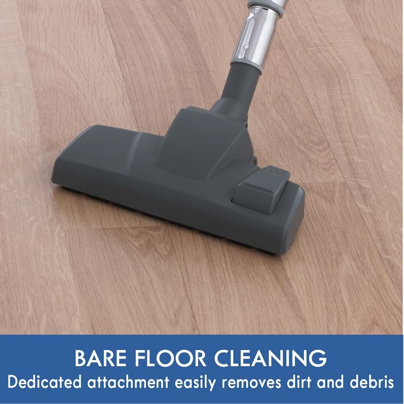 Kenmore Pet-Friendly Lightweight HEPA Canister Vacuum with Variable Modes, Retractable Cord, and Pet Brush - Blue - Image 3