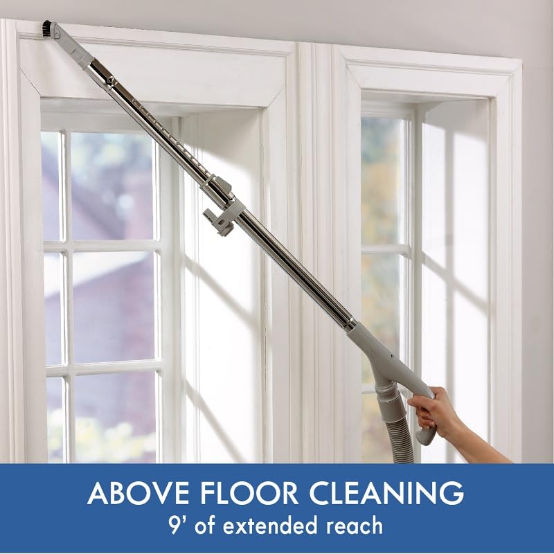 Kenmore Pet-Friendly Lightweight HEPA Canister Vacuum with Variable Modes, Retractable Cord, and Pet Brush - Blue - Image 4